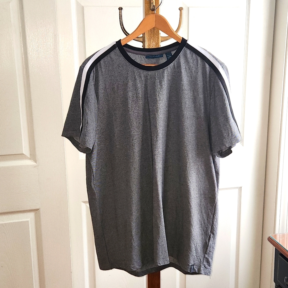 NWOT Perry Ellis pique cotton shirt